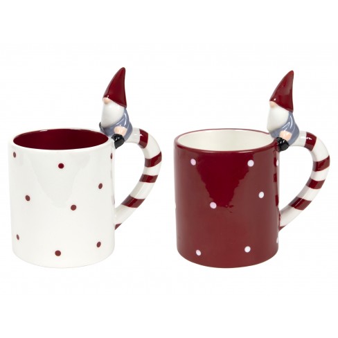 Коледна чаша Mug с джудже 15см 2 вида Коледна чаша Mug с джудже 15см 2 вида